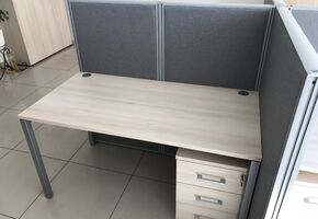 Оперативная мебель LAVORO в проекте Установка мобильных перегородок и мебели в офисе компании 