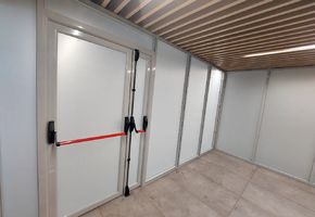 Двери VITRAGE I,II в проекте Установка офисных перегородок NAYADA в Норильске