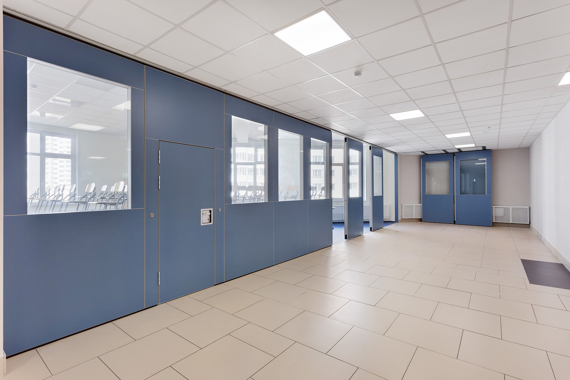 Фото Глухие раздвижные перегородки NAYADA SmartWall H5/H7