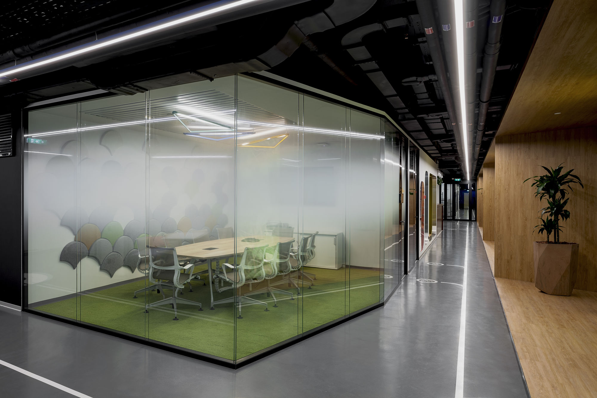 Фото Стационарные перегородки NAYADA-Twin со звукоизоляцией