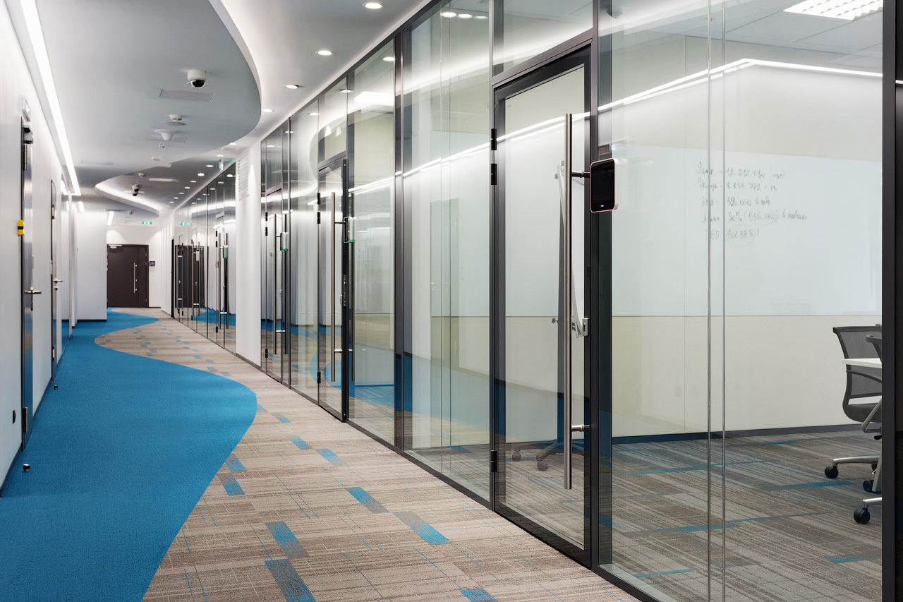 Фото Стеклянные двери Intero N