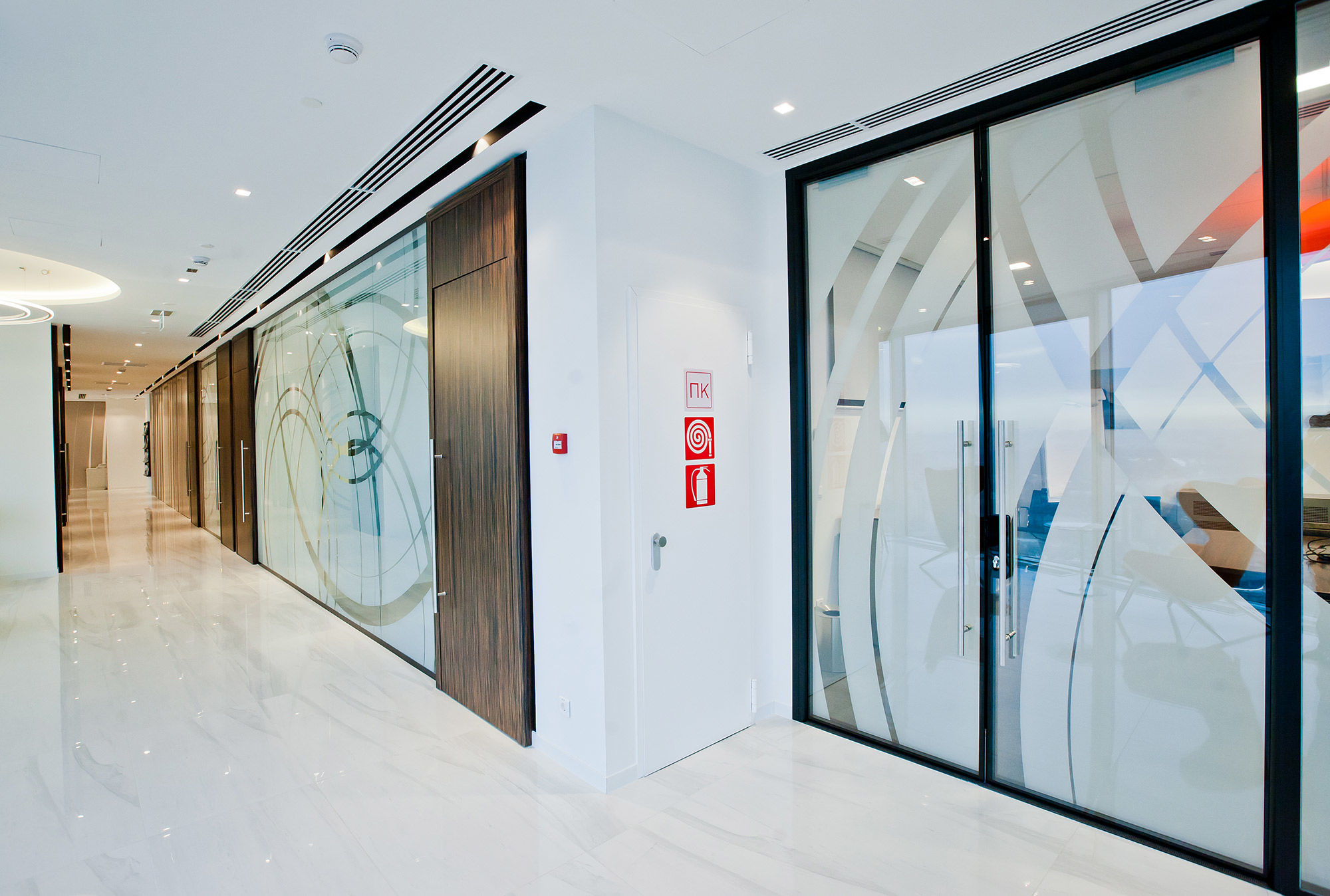 Фото Стеклянные двери Intero N