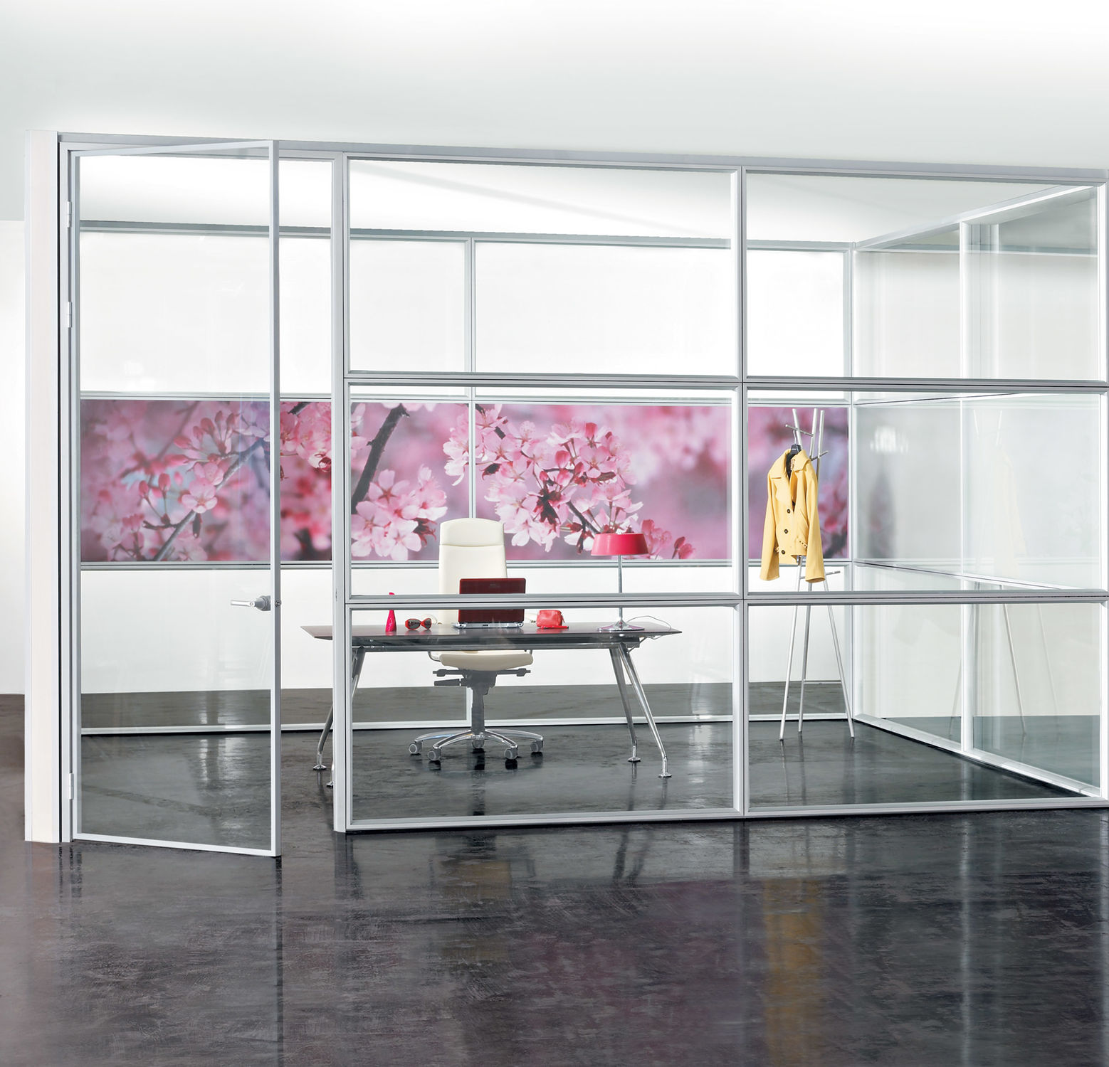 Фото Стеклянные двери Intero N