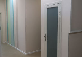 Двери в алюминиевой обвязке в проекте Установка перегородок и дверей в Тюмени