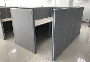 NAYADA-Optima + в проекте Установка мобильных перегородок и мебели в офисе компании 