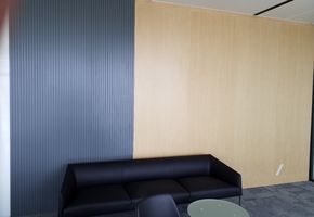 Акустические панели и кабины в проекте Перегородки, двери, панели для административно-бытового здания Сибур АБК