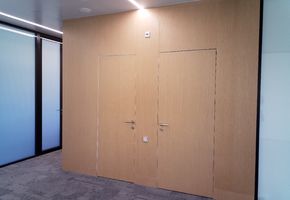NAYADA-Regina в проекте Перегородки, двери, панели для административно-бытового здания СИБУР