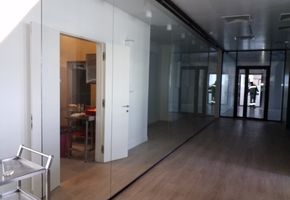 NAYADA-Crystal в проекте Перегородки, двери, панели для административно-бытового здания Сибур АБК