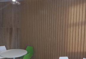 Облицовка панелями NAYADA-Regina в проекте Навесные вентилируемые фасады и двери в НТЦ Новатэк 1 очередь