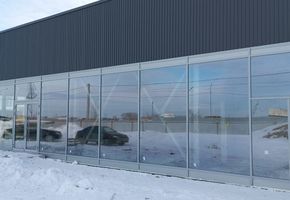 Светопрозрачные фасадные конструкции в проекте Фасадное остекление офиса