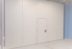 NAYADA SmartWall H5/H7 в проекте Установка трансформируемых акустических перегородок