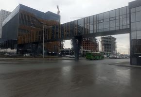 Навесные вентилируемые фасады в проекте Остекление и НВФ для перехода из ТЦ Ситимолл