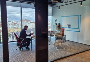 NAYADA-Twin в проекте Установка дверей и перегородок в центральном офисе Застройщика Брусника