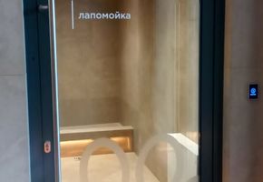 Двери фасадные Nayada-Fasad в проекте Изготовление и монтаж фасадных систем на объекте ЖК Машаров ГП 1.1.