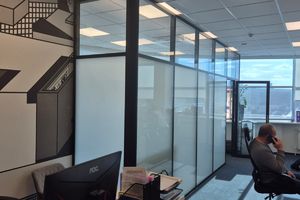 Проект Стационарные перегородки Nayada –Standart и двери Наяда VITRAGE I для ООО «Специализированный застройщик Мидгард Рус»