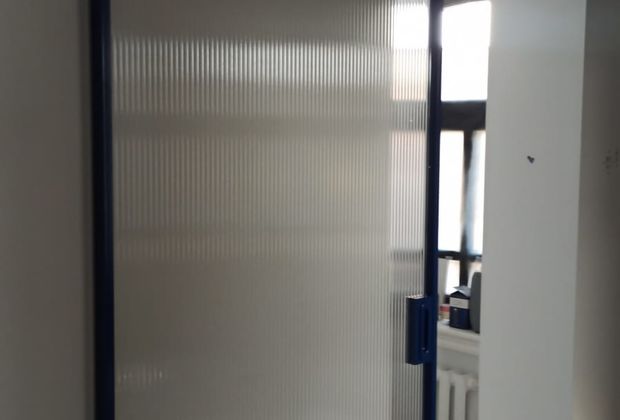 Проект Раздвижные перегородки и двери Nayada –Slim для компании ООО «А2Б»