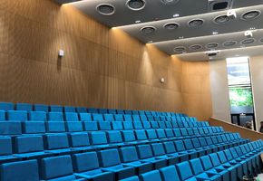 Акустические панели в проекте Здание НТЦ Новатэк вторая очередь