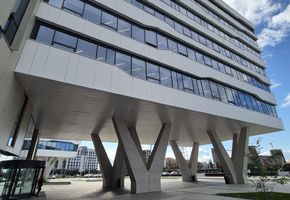 Навесные вентилируемые фасады в проекте Здание НТЦ Новатэк вторая очередь