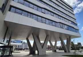 Навесные вентилируемые фасады в проекте Здание НТЦ Новатэк вторая очередь