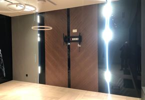 Облицовка стеклом в проекте Здание НТЦ Новатэк вторая очередь