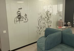 Облицовка стеклом в проекте Здание НТЦ Новатэк вторая очередь