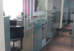 Офисные перегородки и двери в компании Энергомонтаж