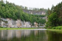 Корпоративный сплав   в  Уральских горах