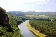Корпоративный сплав   в  Уральских горах