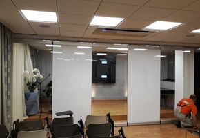 Установка раздвижных перегородок из стекла в Тюмени Тюменский областной государственный институт развития регионального образования