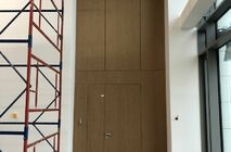 Установка офисных перегородок и дверей для офиса компании ПАО Новатек в г. Новый Уренгой