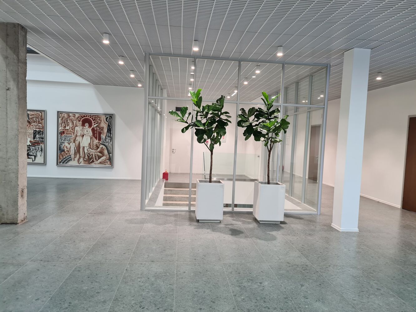 Установка офисных перегородок и дверей в офисном центре \"Судостроитель ...