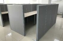 Установка мобильных перегородок и мебели в офисе компании 