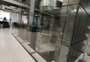 Перегородки для офиса компании Энко в БЦ Атриум