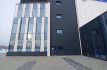 Навесные вентилируемые фасады и двери в НТЦ Новатэк 1 очередь