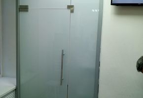 Стационарные перегородки NAYADA-Crystal «Совкомбанк» г. Курган