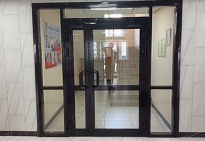 Противопожарная перегородка на объекте «Тюменский нефтепроводный профессиональный колледж» ул. Пермякова 2В.
